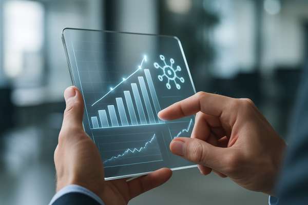 Interazione uomo-macchina per l'analisi dei dati aziendali tramite IA