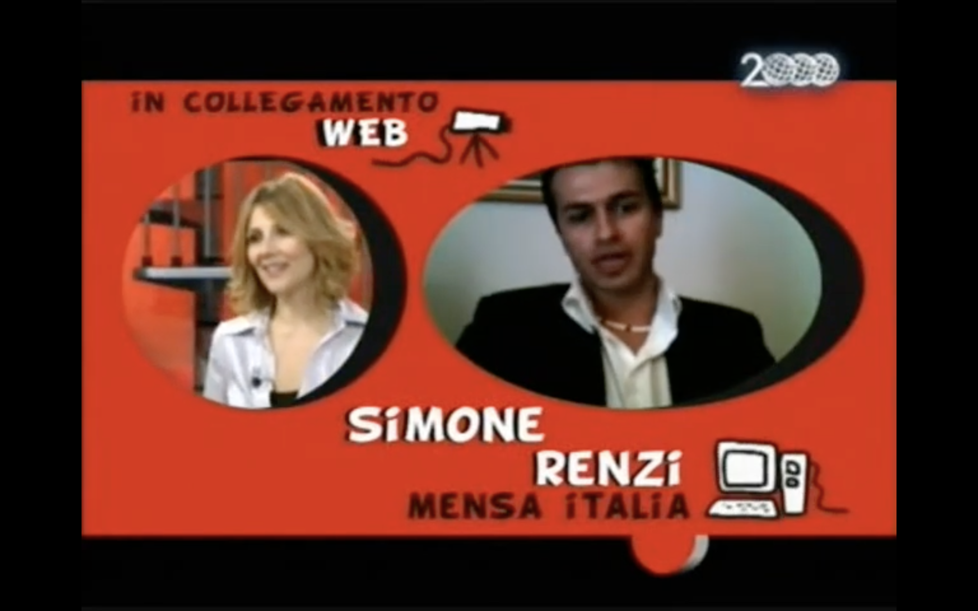 Screen ospite Trasmissione 1x1 con Arianna Ciampoli